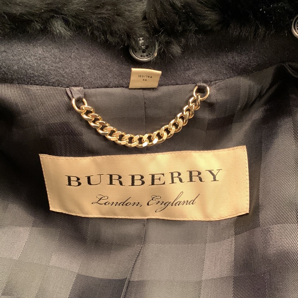 Burberry Wool & Cashmere Coat new - Picture 8 of 10